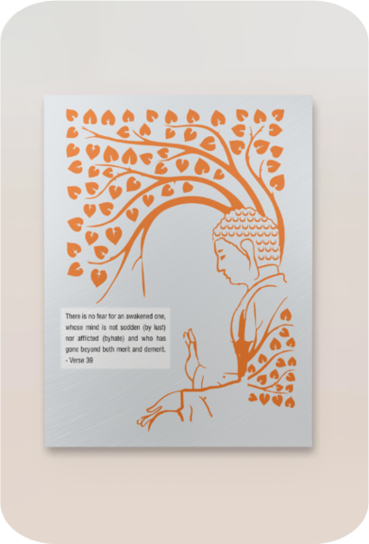 Buddha quote Metal Posters verse39