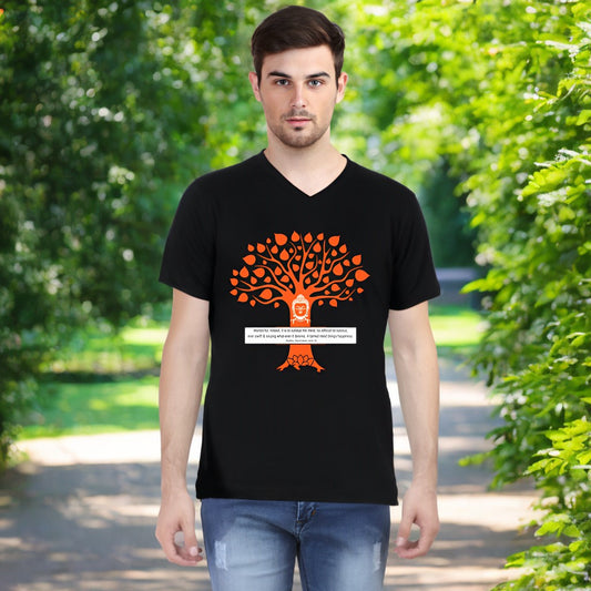 Wear Wisdom, Wear Peace - Buddha Quote V-Neck T-Shirts verse35