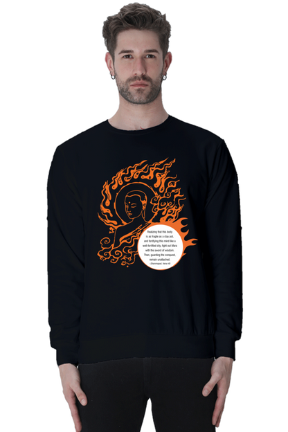 Conquer with Wisdom Unisex Sweatshirt