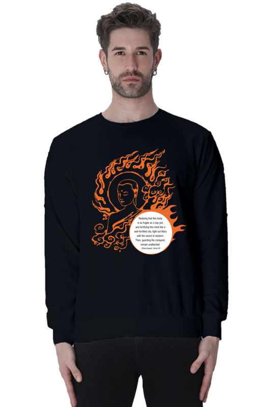 Conquer with Wisdom Unisex Sweatshirt